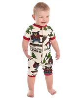 Sawing Logs Bear Infant Romper