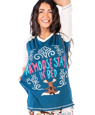 Na'moose Stay Bed Women's Moose Tall Tee