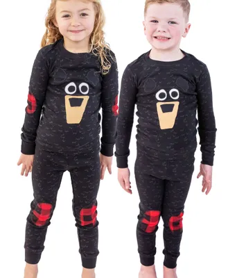 Black Bear Kid's Long Sleeve PJ's