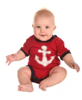 Drifting Off Infant Anchor Creeper Onesie