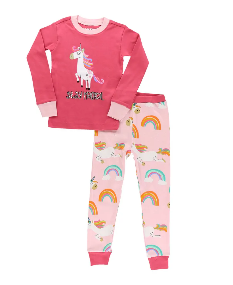 Magical Unicorn Kid's Long Sleeve PJ's