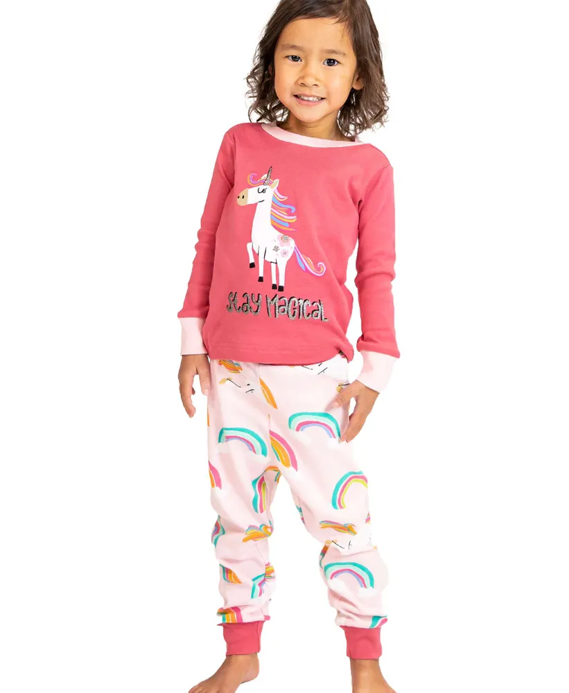 Magical Unicorn Kid's Long Sleeve PJ's