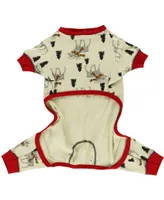 Moosletoe Dog Onesie Flapjack