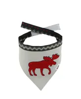 Cabin Moose Dog Bandana