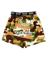 Buck Naked Camo Deer Men's Comical Boxers