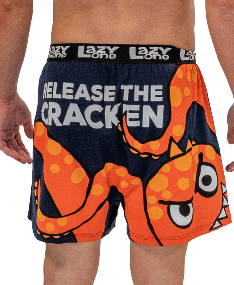 Release The Cracken Men's Comical Boxer