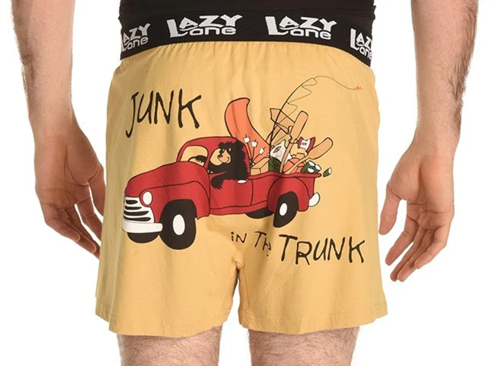 Junk The Trunk Mens Comical Boxers