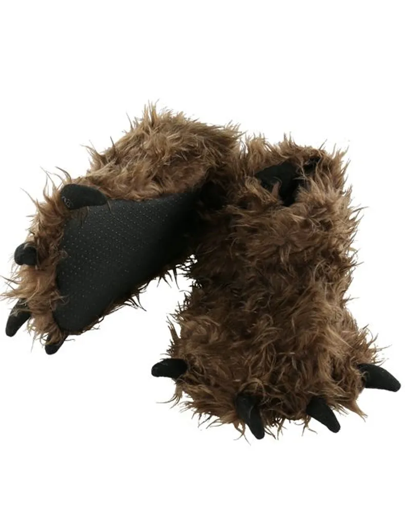 Big Foot Kids and Adults Paw Slipper