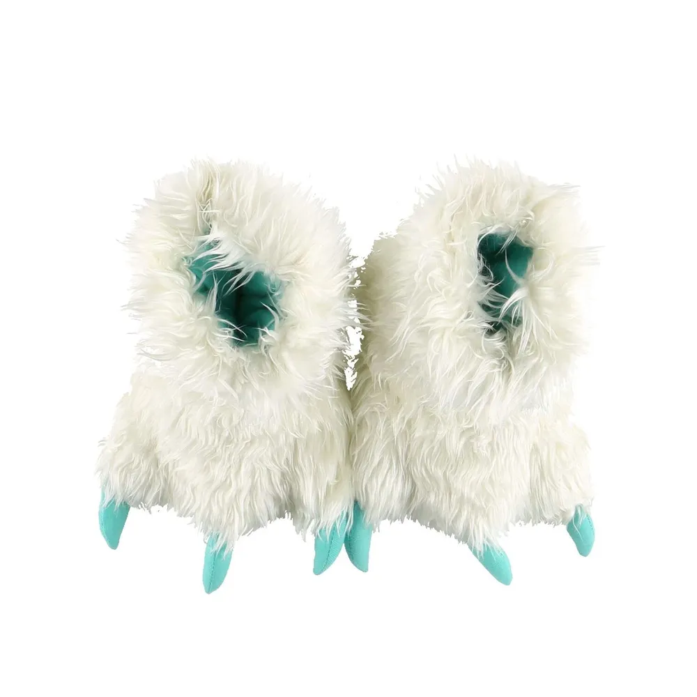 Yeti Kids and Adults Paw Slipper