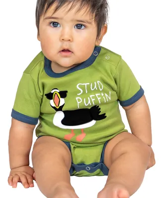 Stud Puffin Infant Creepers