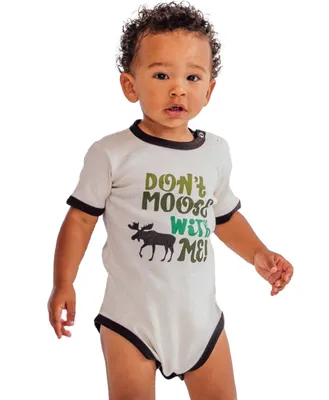 Don't Moose With Me Green Infant Creeper