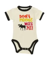 Don't Moose With Me Pink Infant Creeper Onesie