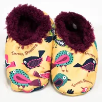 Tweet Dreams Fuzzy Feet Slippers