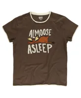 Almoose Asleep Women's Relaxed Fit Pj Tee