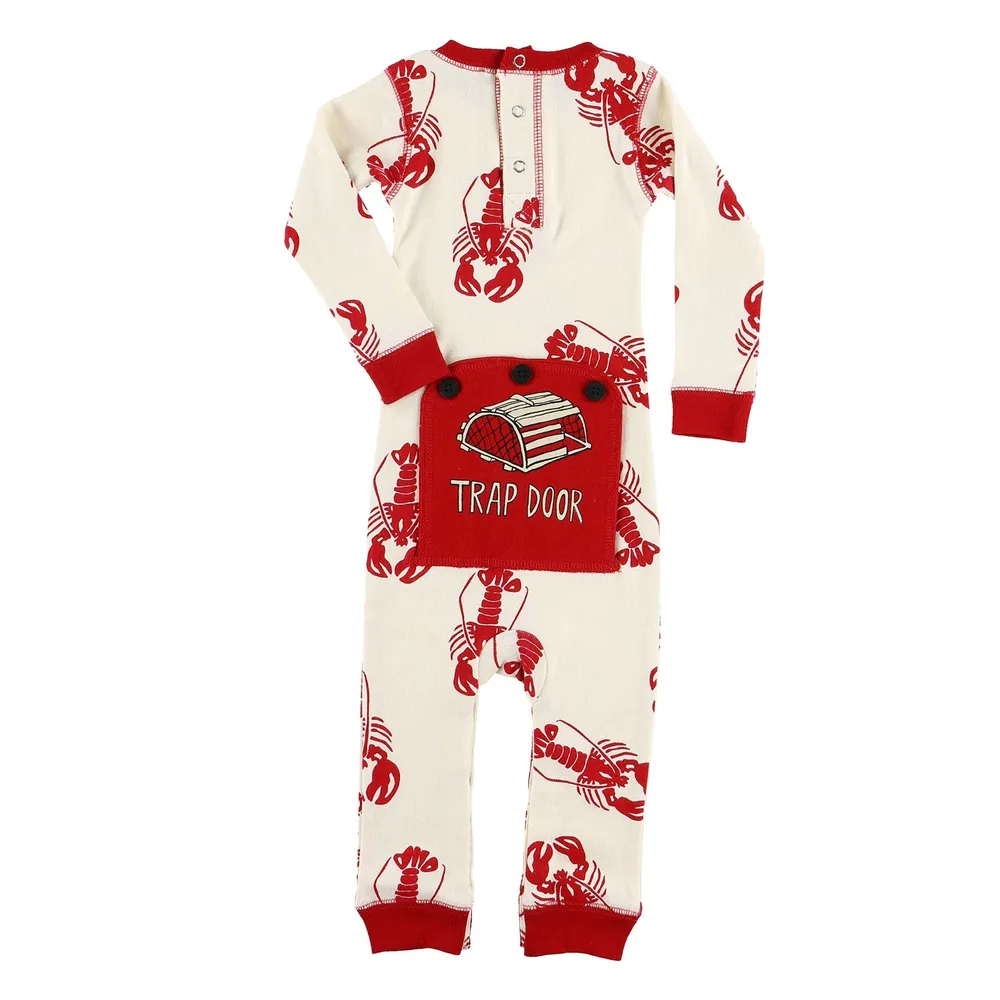 Trap Door Infant Lobster Onesie Flapjack