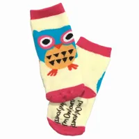 Owl Yours Pink Infant Sock