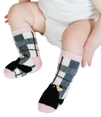 Bear Hug Pink Infant Sock
