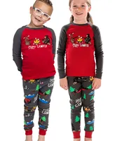 Happy Camper Kid's Long Sleeve PJ's