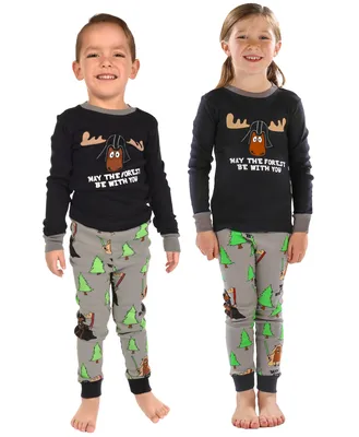 May The Forest Be With You Kid's Long Sleeve PJ's