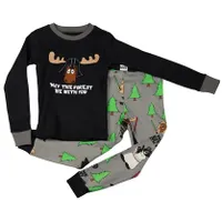May The Forest Be With You Kid's Long Sleeve PJ's