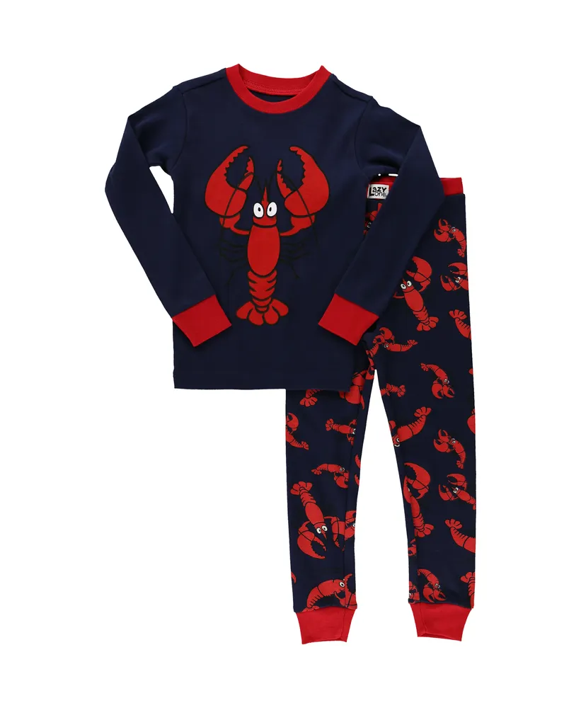 Lobster Kid's Long Sleeve PJ's