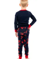 Lobster Kid's Long Sleeve PJ's