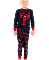 Lobster Kid's Long Sleeve PJ's