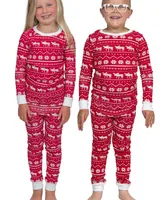 Nordic Moose Kid's Long Sleeve PJ's