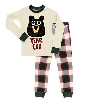 Bear Cub Kid's Long Sleeve PJ's