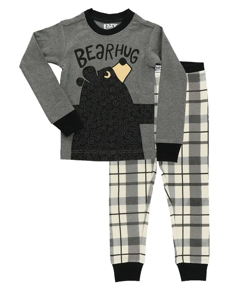 Bear Hug Kid's Long Sleeve PJ's