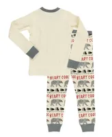 Beary Cool Kid's Long Sleeve PJ's