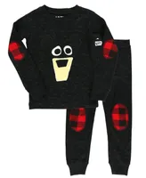 Black Bear Kid's Long Sleeve PJ's