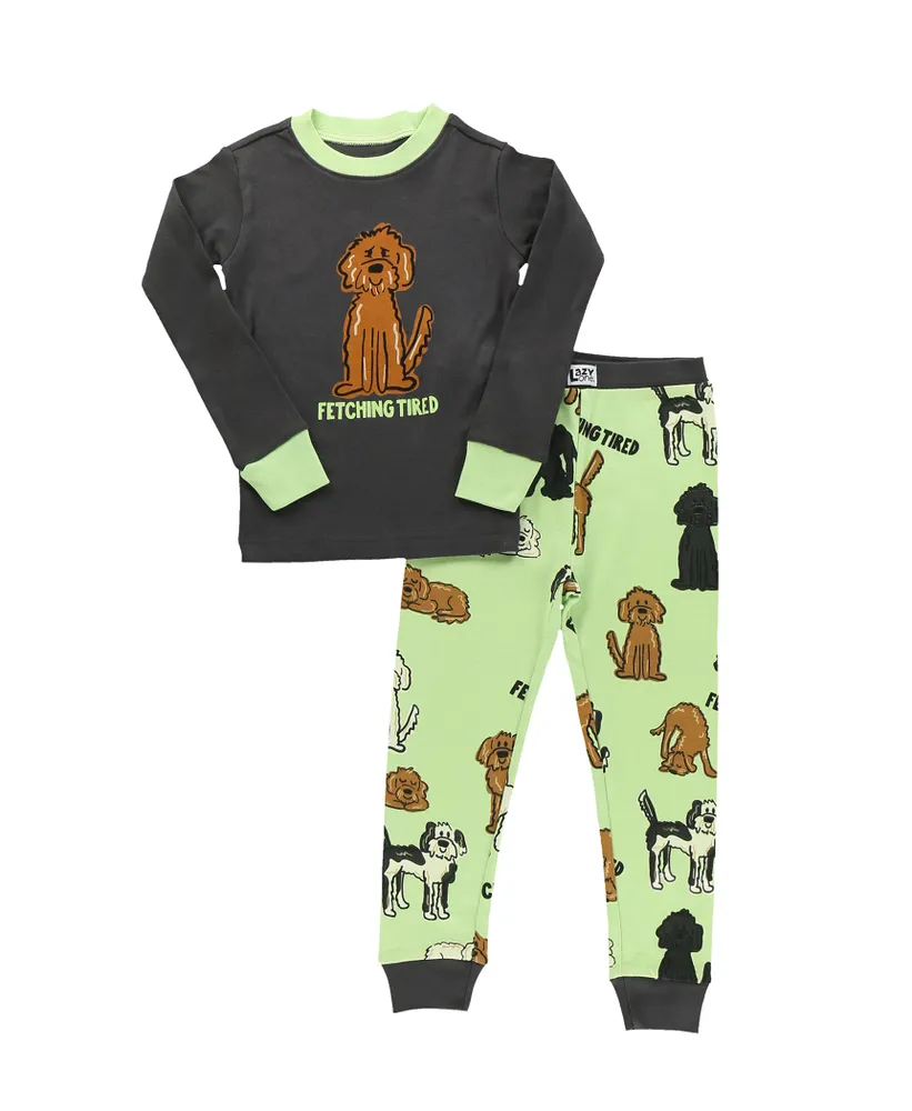 Lazy One- Fetching Tired Kid Pj Set