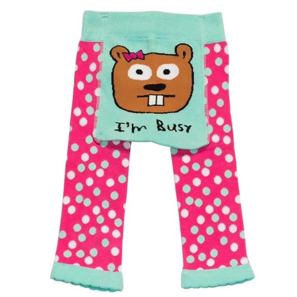 I'm Busy Beaver Infant Leggings