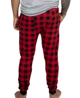 Red Plaid Men's Long Johns