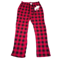 Moose Plaid Men's PJ Pant