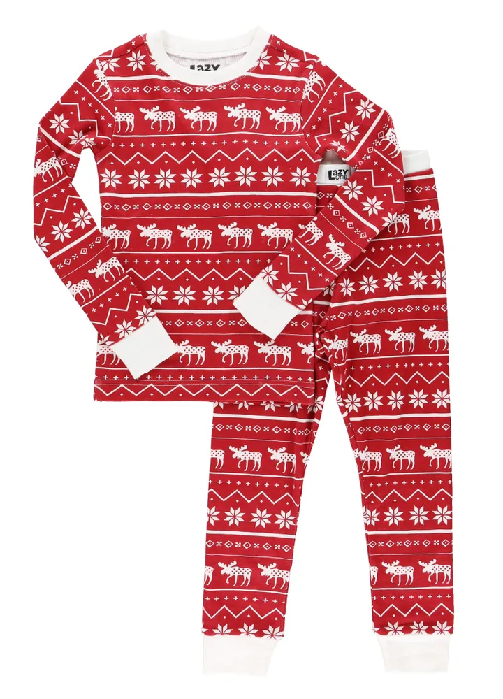 Nordic Moose Kid's Long Sleeve PJ's