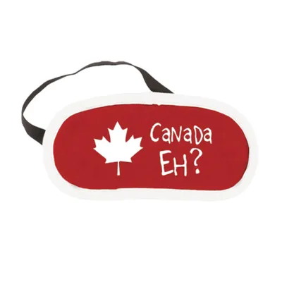 Canada Eh? Red Sleep Masks