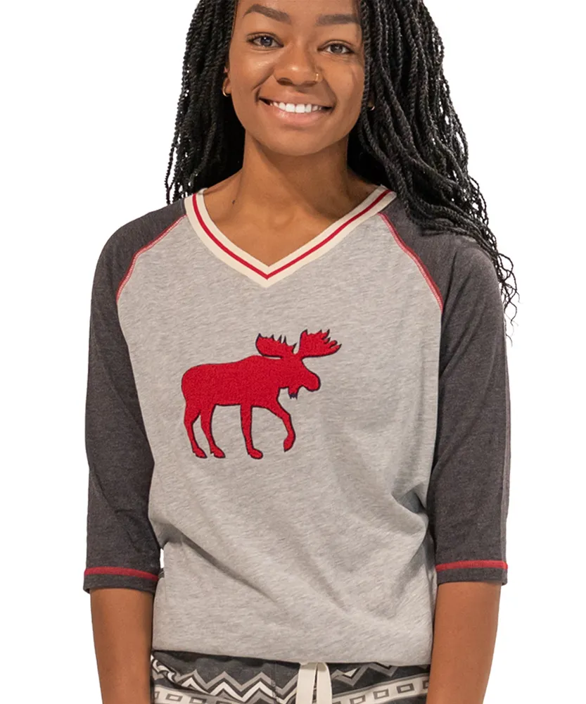 Cabin Moose Women's Tall Tee