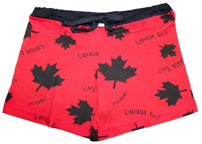 Canada Eh? Red Boxers