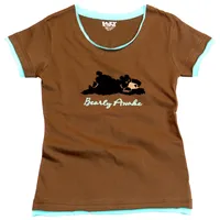 Bearly Awake Women's Fitted Tee