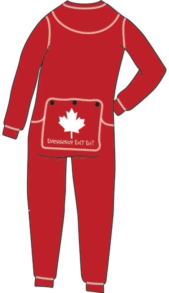 Emergency Exit Kids & Youth Onesie Flapjack