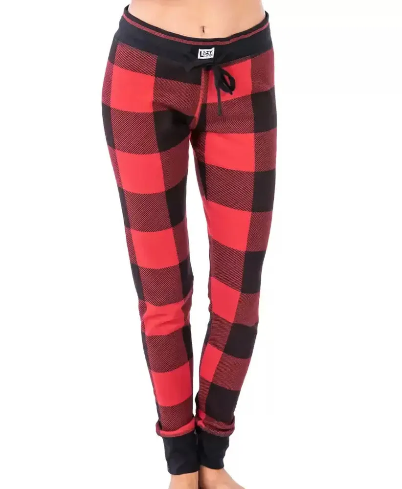 Red Plaid Women's Legging