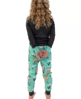 Pasture Bedtime Mint Horse PJ Set