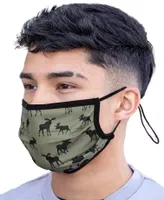 Bear & Moose Adult Face Mask 2-Pack