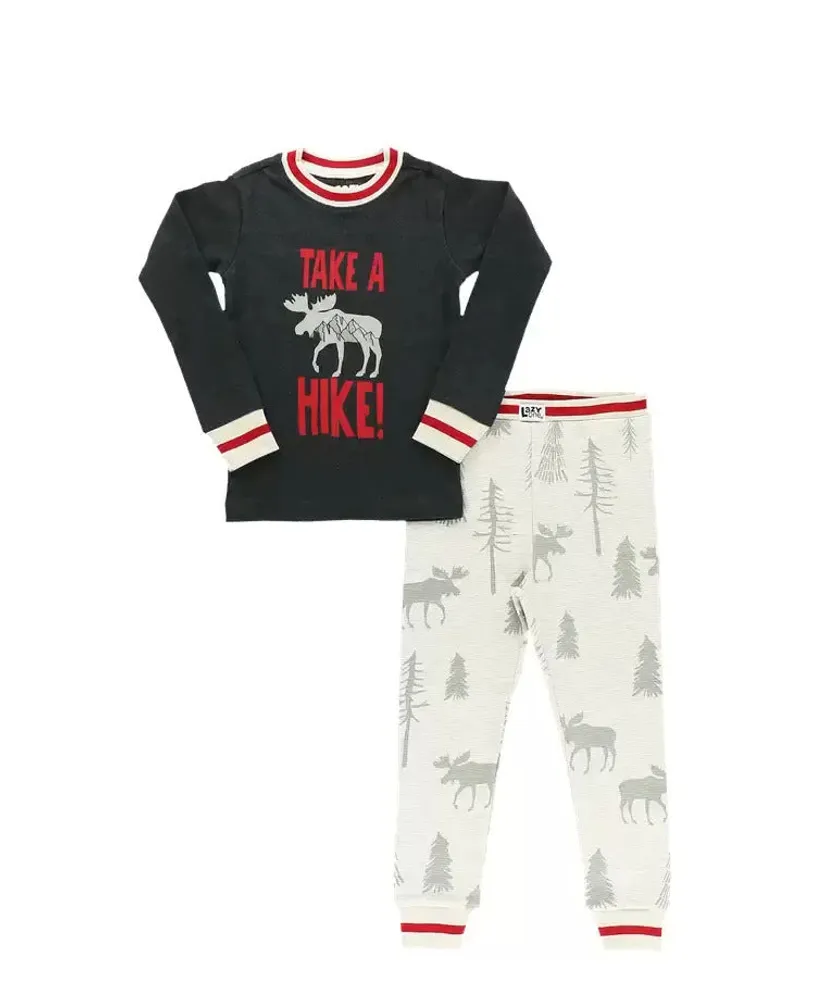 Take a Hike Kid's Long Sleeve PJ's