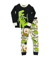 Dinosnore Kid's Long Sleeve PJ's