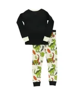 Dinosnore Kid's Long Sleeve PJ's