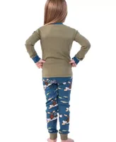 Canoe Tuck Me Kid's Long Sleeve PJ's