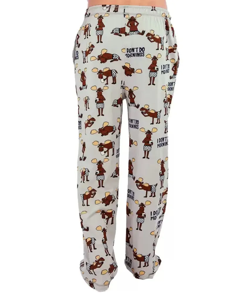 Don't Do Mornings Men's PJ Pant